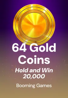 64 Gold Coins Hold and Win